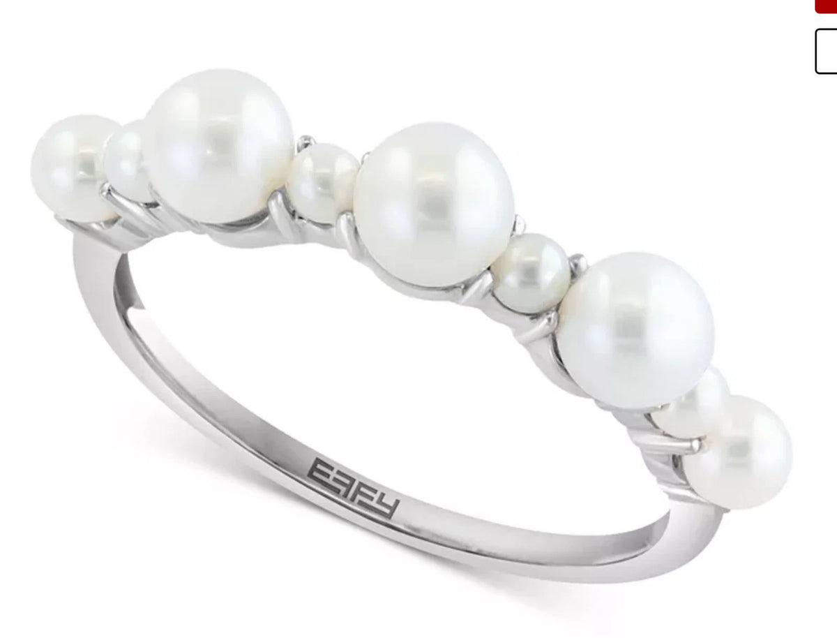 Effy Freshwater Pearl (2-4mm) Ring in Sterling Silver