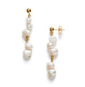 Anni Lu Pearly Cultured Freshwater Pearl Linear Drop Earrings
