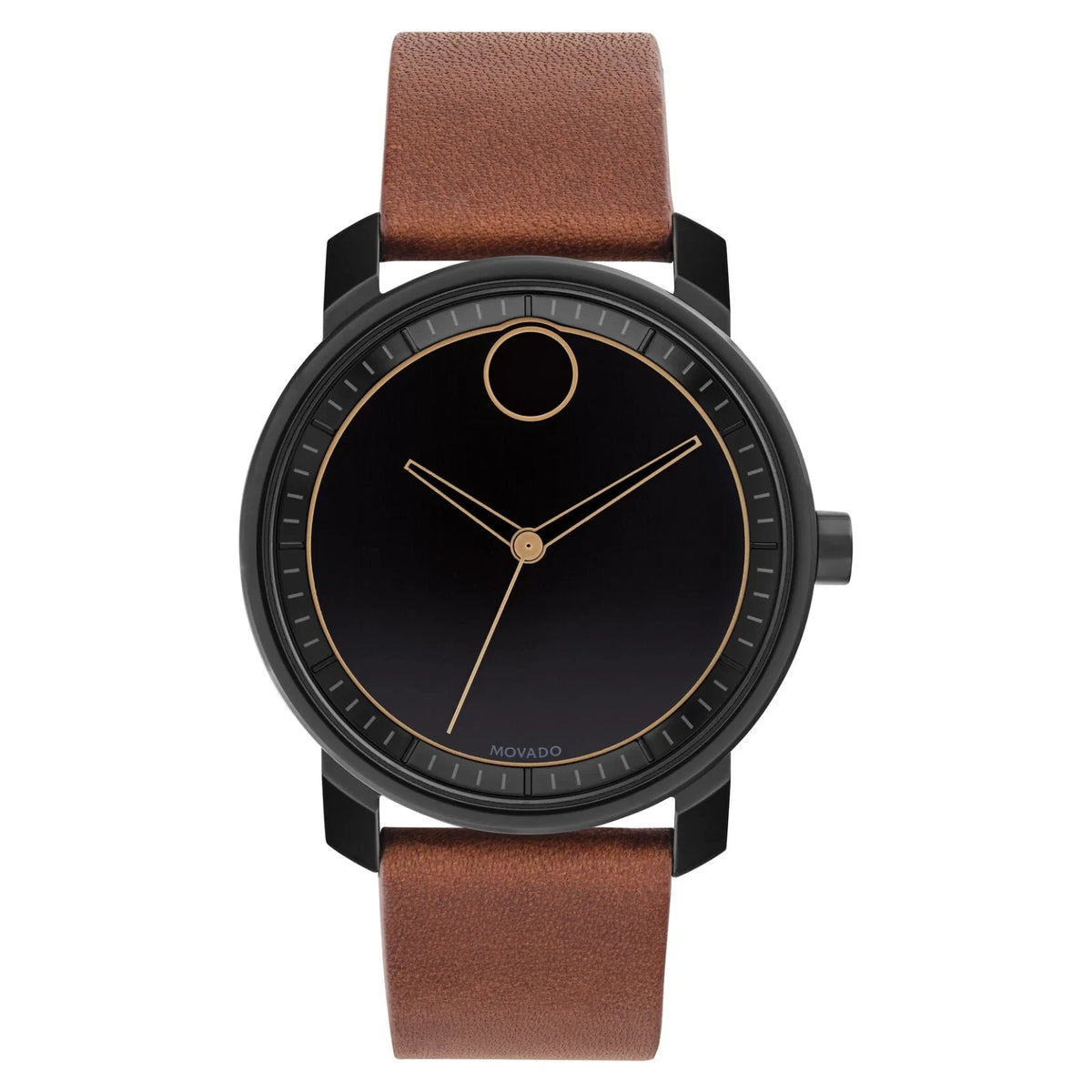 Movado Bold Quartz Black Dial Men's Watch 3600489 No Box