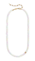 Anni Lu Ice Ice Beaded Cubic Zirconia Accent Collar Necklace, 15.3-17.6