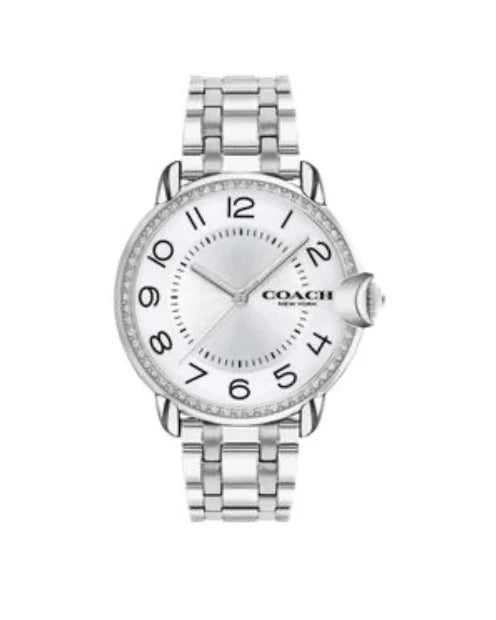 COACH ARDEN Quartz White Dial Watch No Box