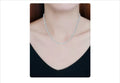 Giani Bernini Cubic Zirconia Necklace Sterling Silver Box