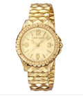 Roberto Cavalli Women's RV1L048M0071 White MOP Dial Rose-Gold IP Steel Watch