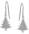 Giani Bernini Cubic Zirconia Christmas Tree Drop Earrings