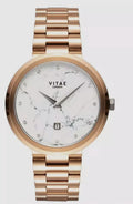 Vitae London Elmington Women's Watch 36mm Rose Gold-Tone Bracelet