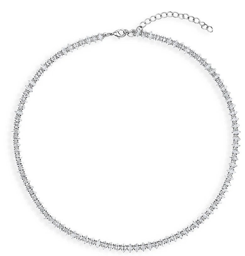 Shashi Thea Tennis Necklace, 14