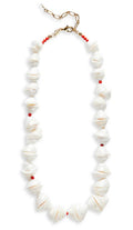 Anni Lu Seashell Smiles Shell Jasper Bead Necklace