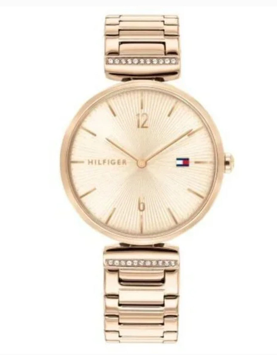 Tommy Hilfiger Women's 1782271 Rose Gold Plated Bracelet Watch No Box
