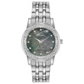 Citizen Silhouette Crystal Mother of Pearl Ladies Watch EM0770-52Y No Box
