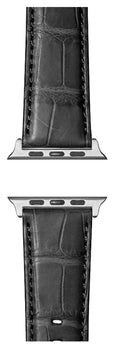 Shinola Alligator Embossed Leather Strap for Apple Watch®