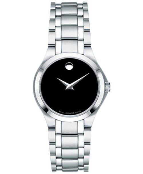 Movado Women's Swiss Collection Stainless Steel Bracelet Watch 28mm 0606784
