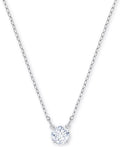 Swarovski Silver-Tone Crystal Pendant Necklace, 14-4/5" + 4" extender 5510696