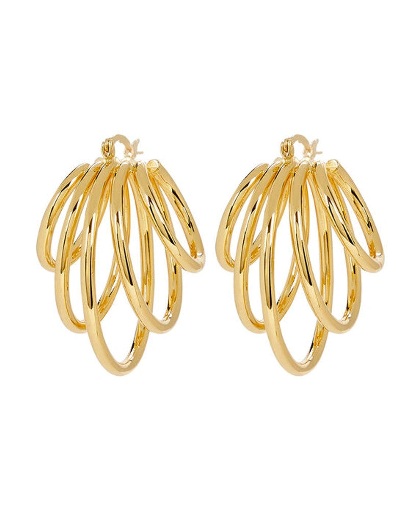 Oma The Label Adesuwa Medium Hoop Earrings SQ0909668