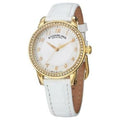 Stuhrling 651 01 Symphony Women's Swiss Quartz White Dial Watch