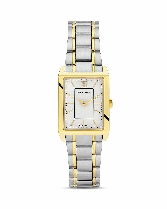 LARSSON AND JENNINGS WeWoreWhat Boyfriend Link Bracelet Watch, 27mm LXW22-3LSVG