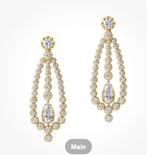Yun Yun Sun Clementina Chandelier Earrings