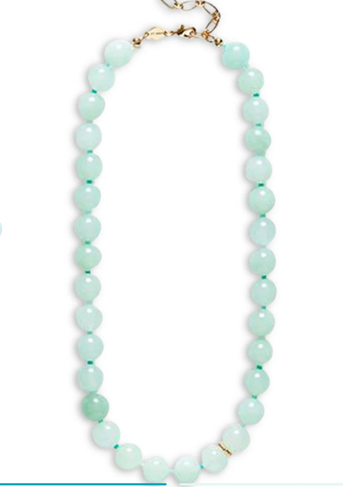 Anni Lu Ball Mixed Bead Collar Necklace, 15.55-17.32