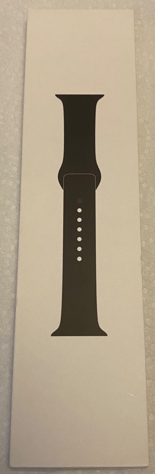 Apple Watch Black Sport Band with Space Black Stainless Steel Pin 44MM