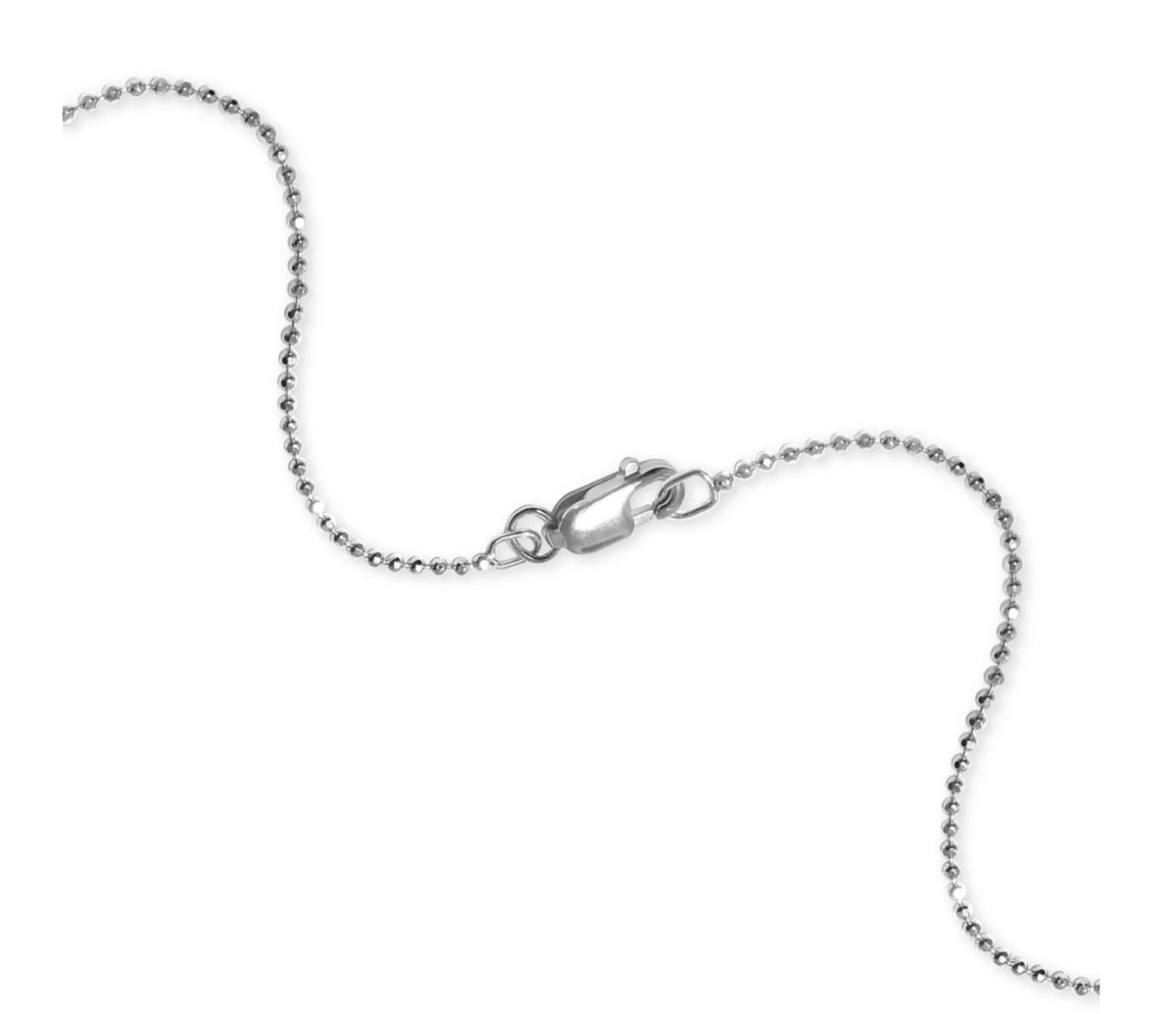 Alex Woo French Bulldog Pendant Necklace in Sterling Silver - Sterling Silver