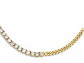 Allsaints Stone Chain Collar Necklace, 14 + 2