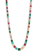 Nadri Sweettarts Mixed Stone Collar Necklace in 18K Gold Plated, 16 - 100% Exclu