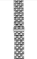 Shinola 5-Link Runwell Apple Watch Bracelet Band in Silver
