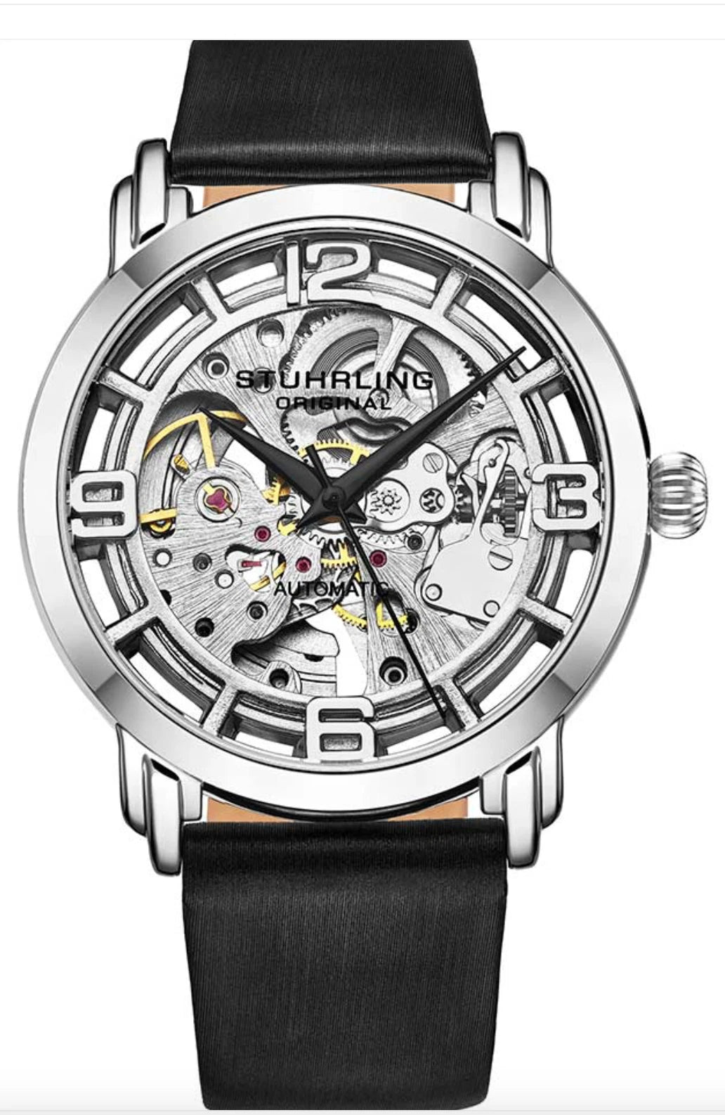 Stuhrling Winchester 3982 Automatic 40mm Skeleton Watch No Box